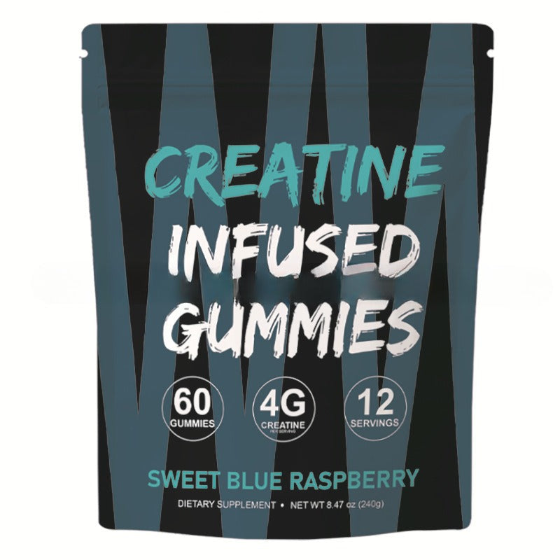 Creatine Monohydrate Nutritional Supplement Fitness Gummy