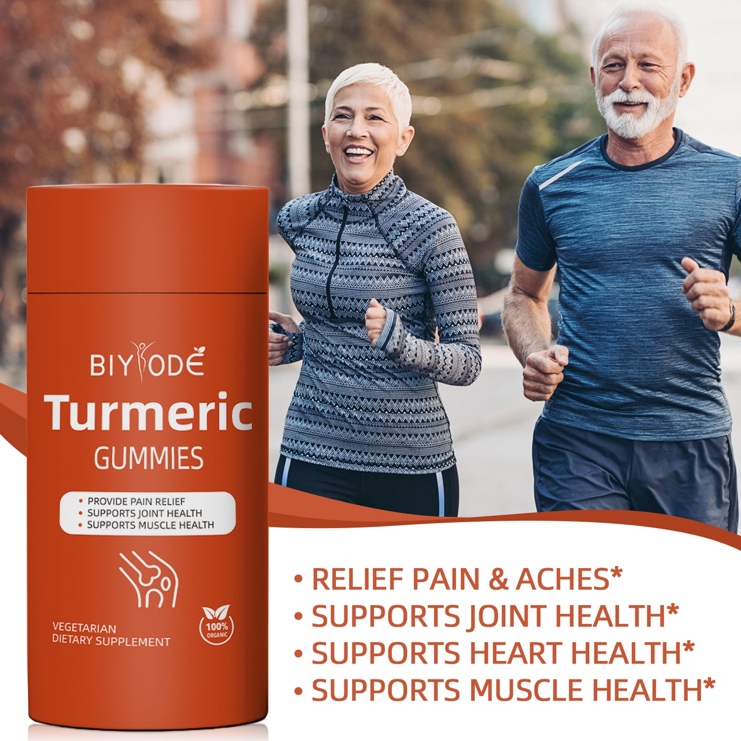 High-Quality New Design Organic Turmeric Gummies Wholesale Health Supplements