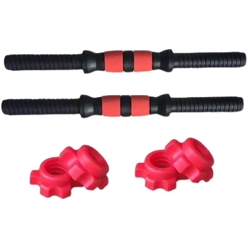 Environmental Protection Dumbbell Rod Rubber-coated Universal Nut Accessories Connector